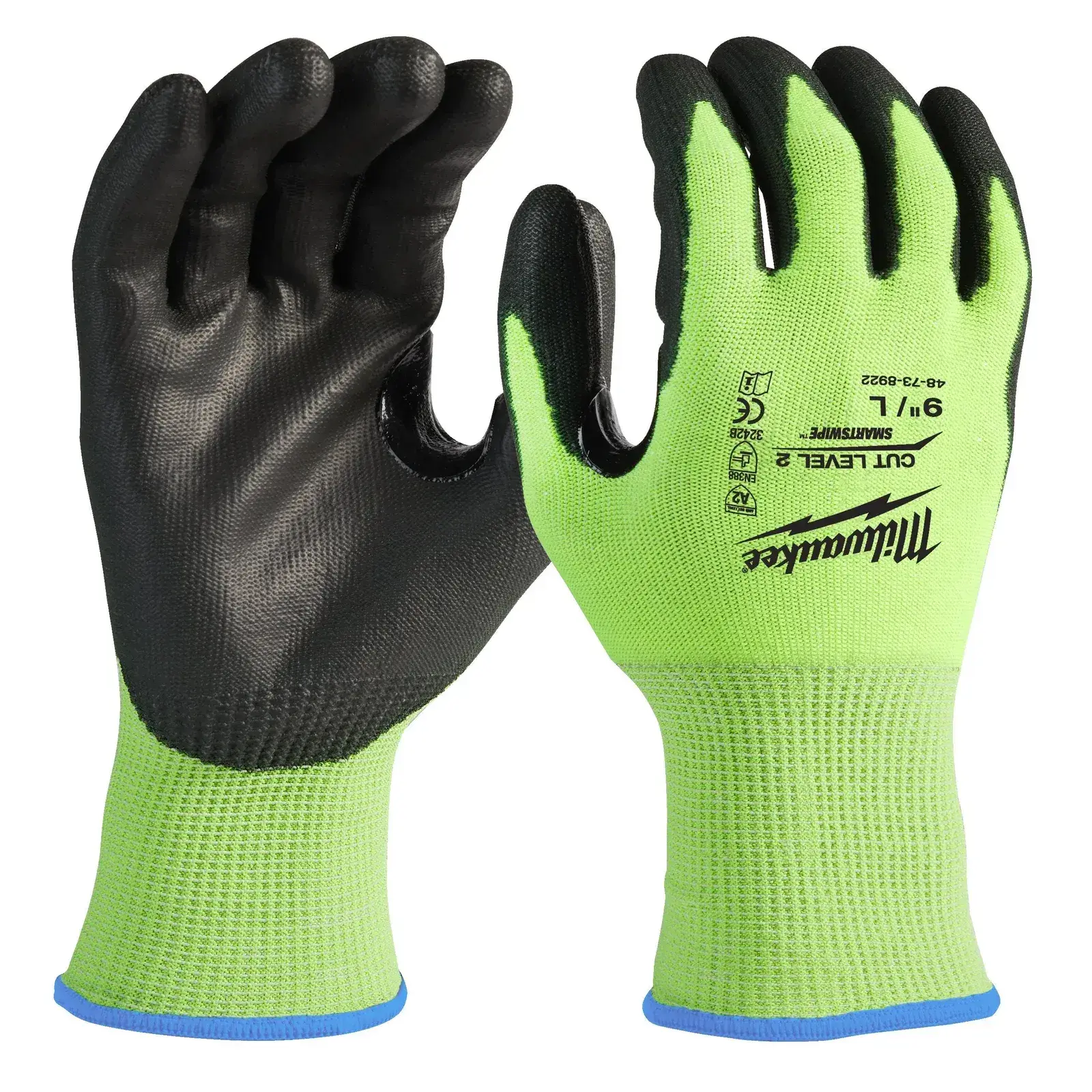 ROKAVICE HI-VIS CUT B ŠT.9 MILWAUKEE