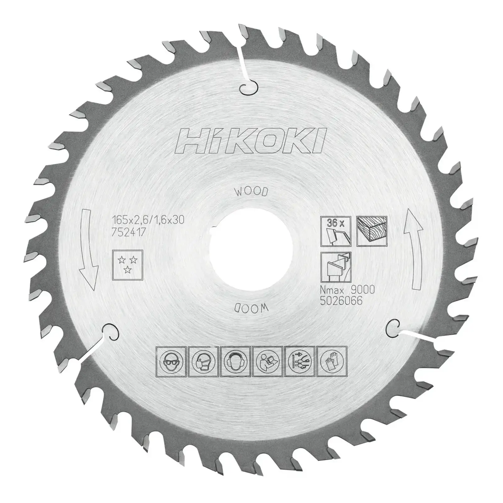 KROŽNA ŽAHA 165X30 Z36  HITACHI