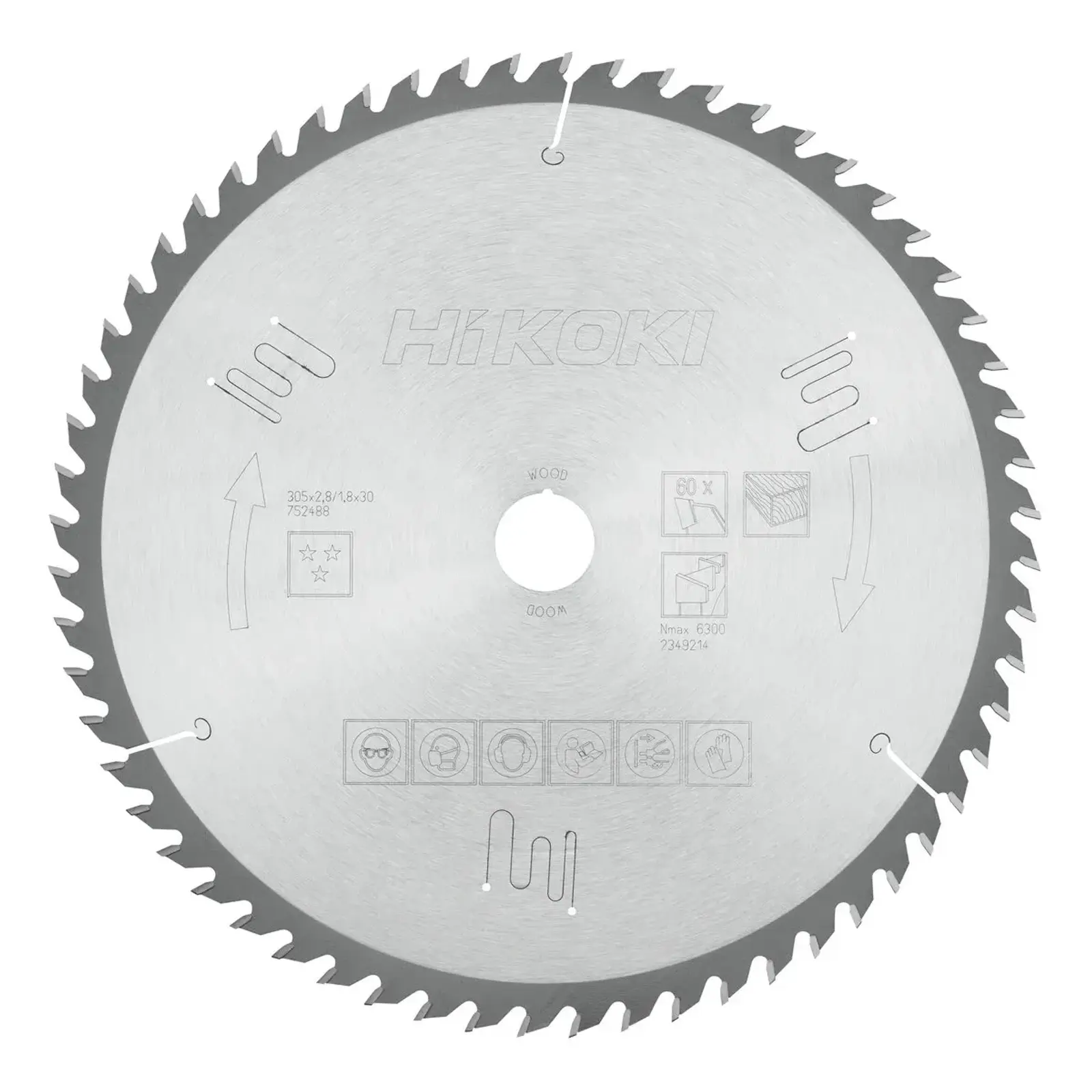 List žage 305x30 Z60TCT