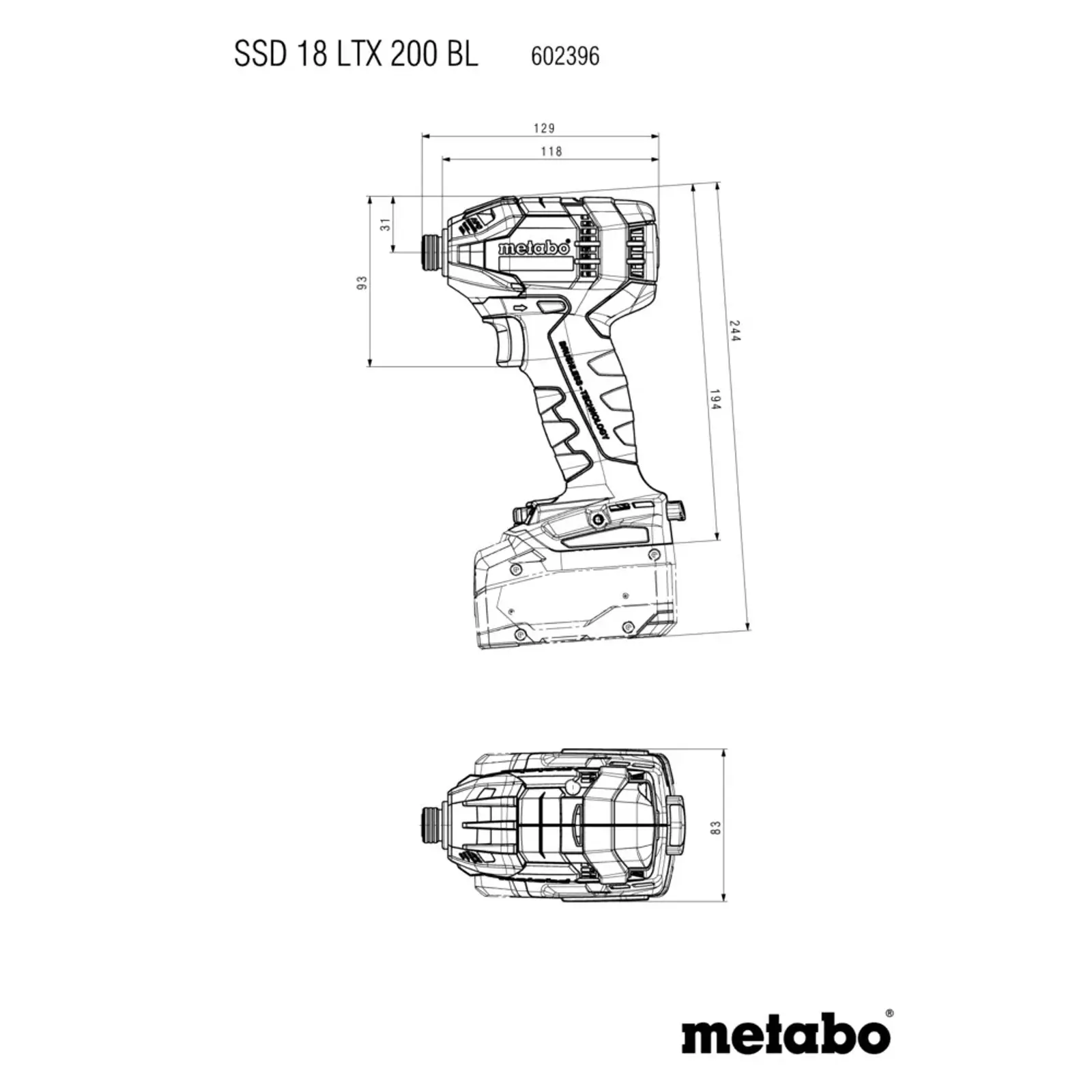 SSD 18LTX 200 BLUD.VIJAČNIK STROJ – slika 3