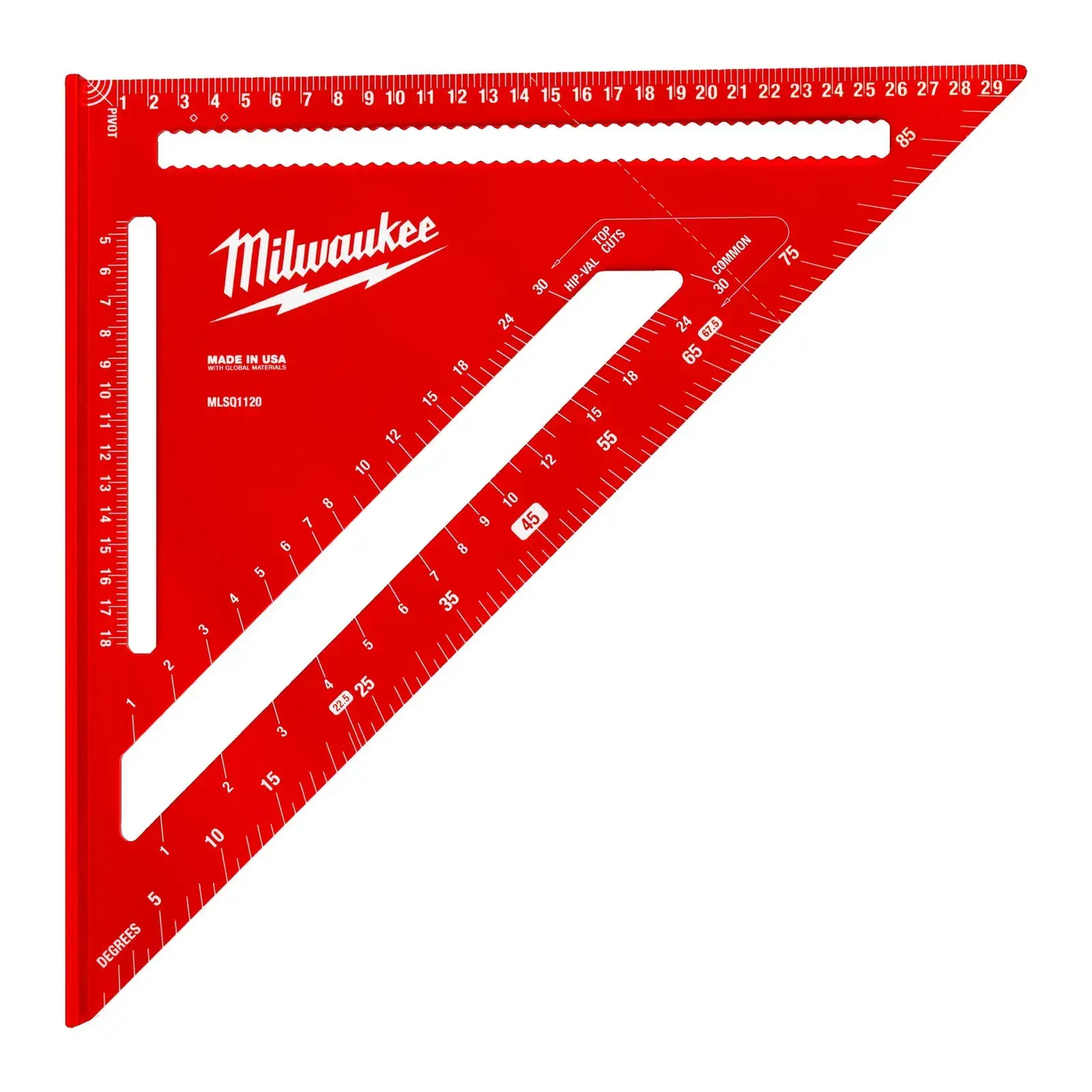 ALU.TESARSKI KOTNIK 30 CM MILWAUKEE