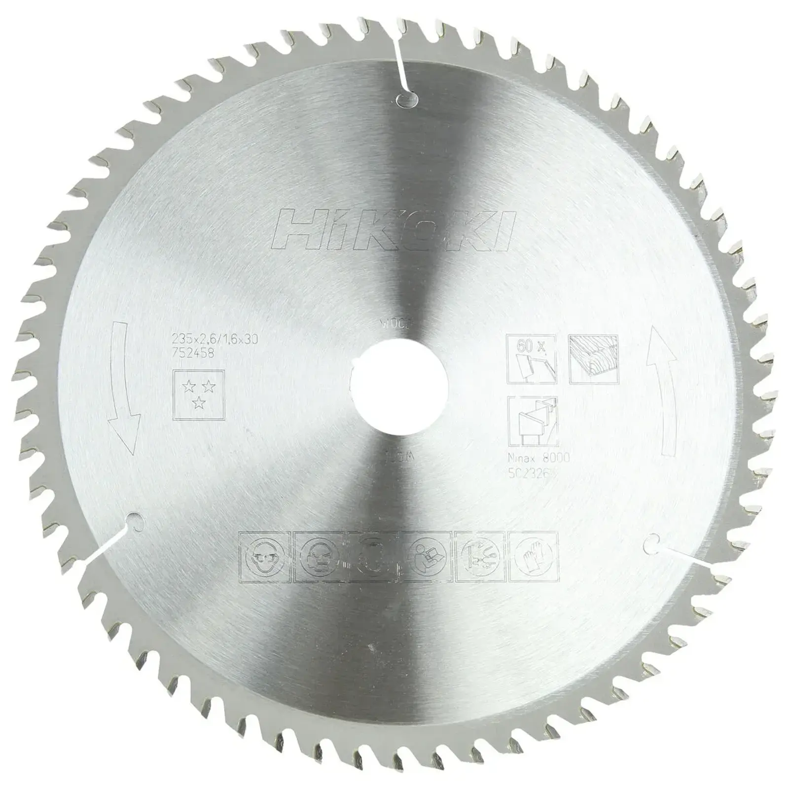 List krožne žage 235x30 Z60 – slika 1