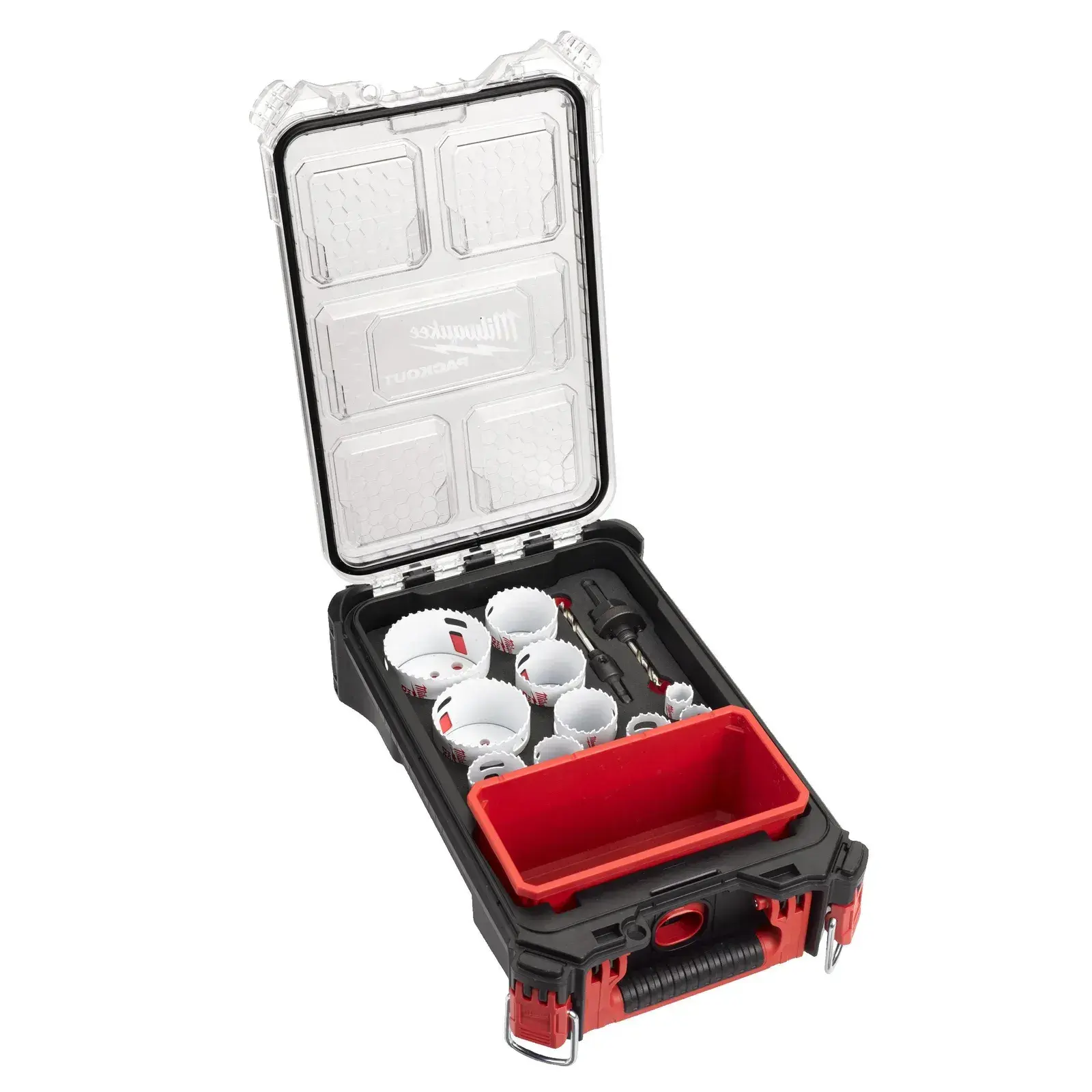 SET KRONSKIH ŽAG V PACOUT KOVČKU  12 DEL. MILWAUKEE