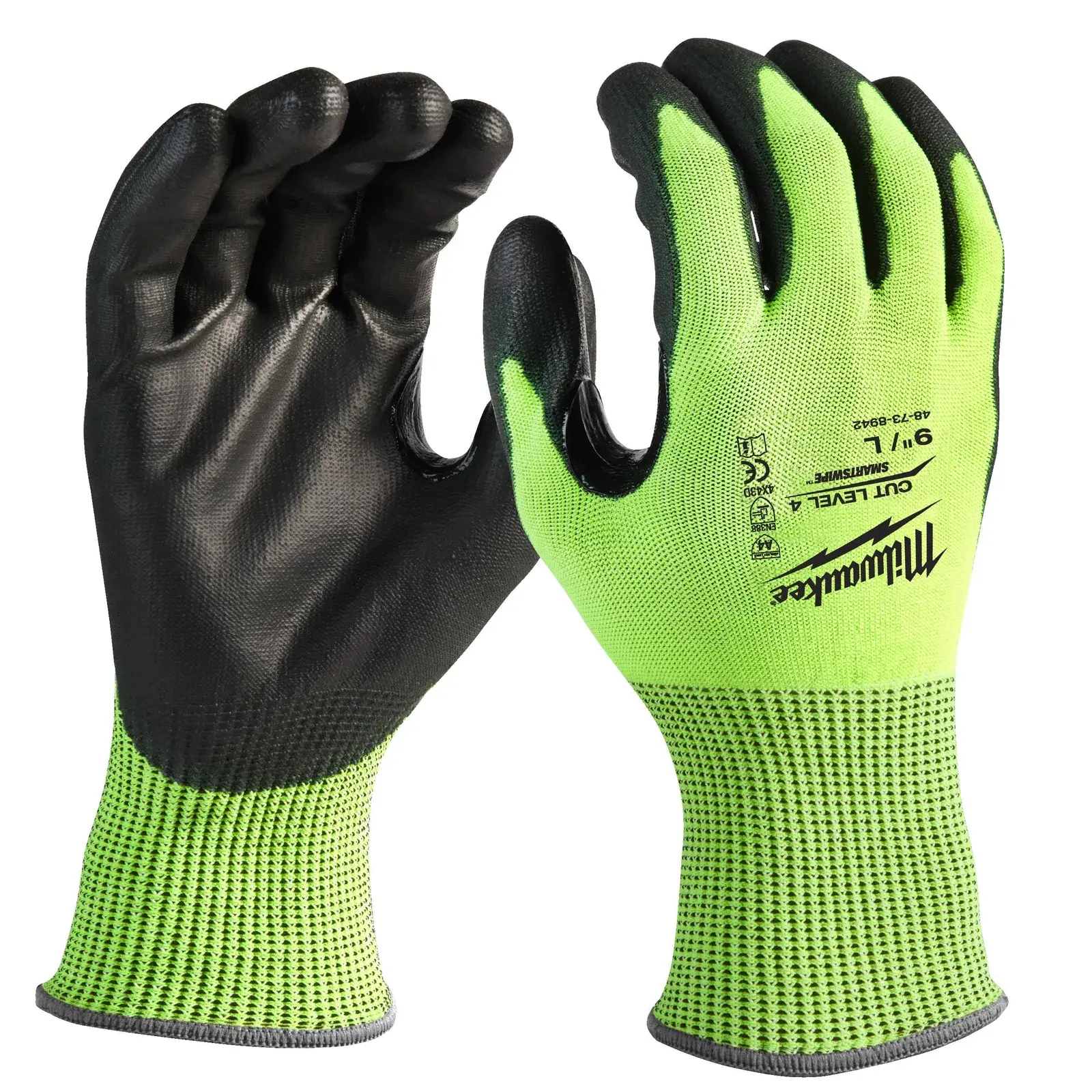 ROKAVICE HI-VIS CUT D 9/L   MILWAUKEE