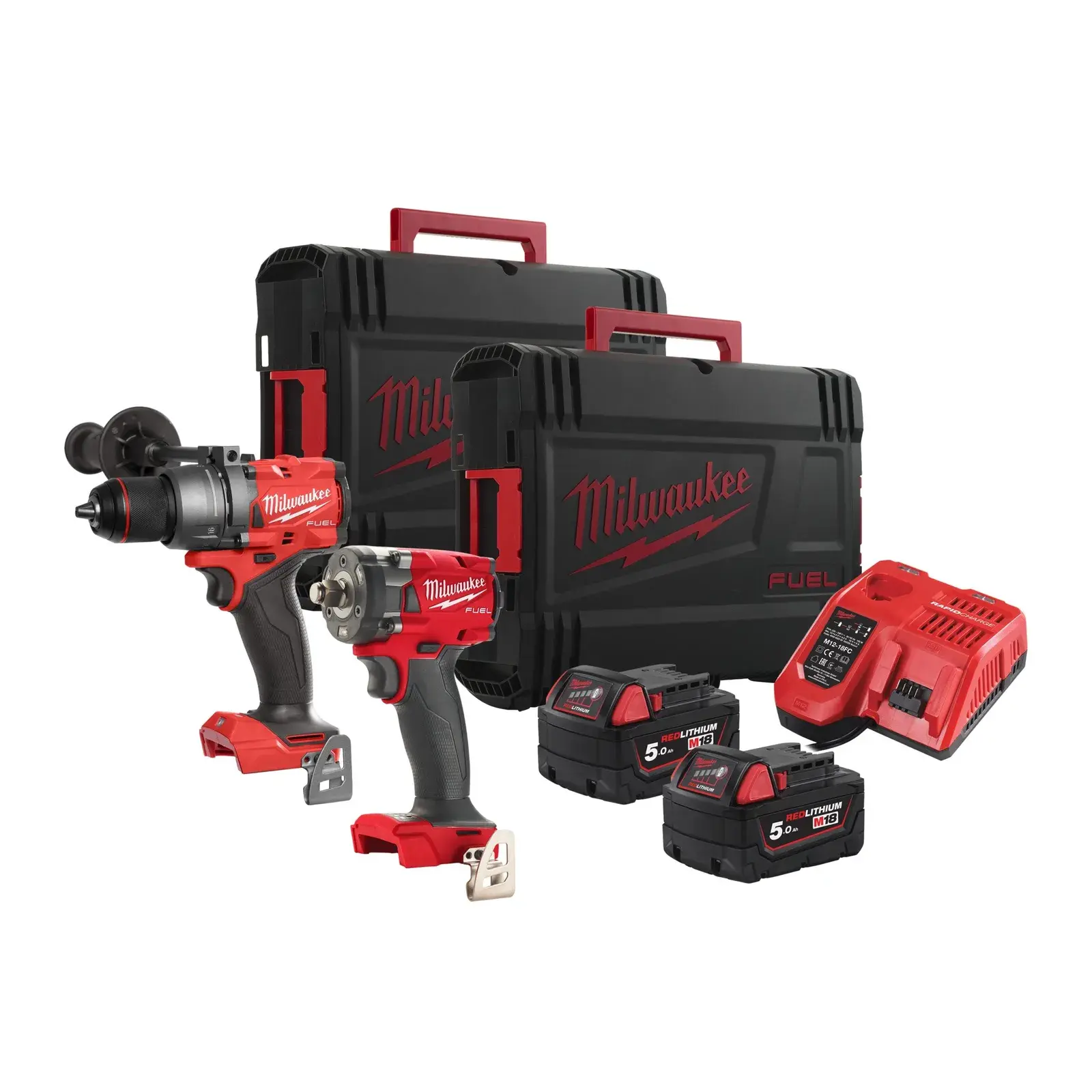 AKU SET M18FPP2B3-502X  MILWAUKEE FPD3+FIW2F12 +2BATERIJA  5AH
