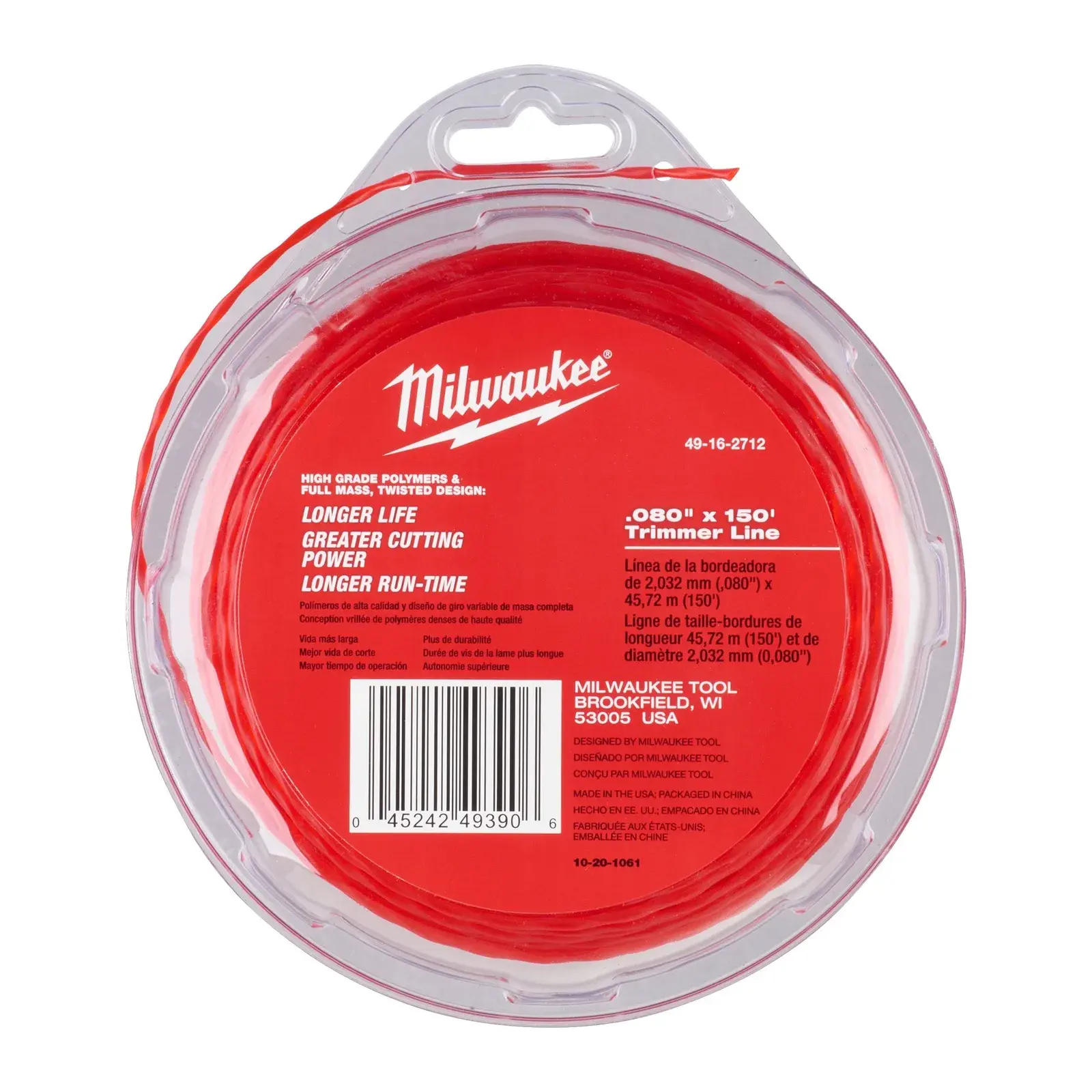 VRVICA ZA KOSILNICO 2,4X76MT  MILWAUKEE